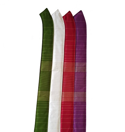 Estolas hilos dorados Jerusalen