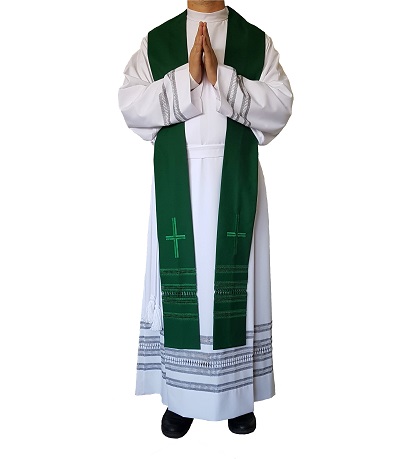 Estola Sacerdotal Vaticana verde